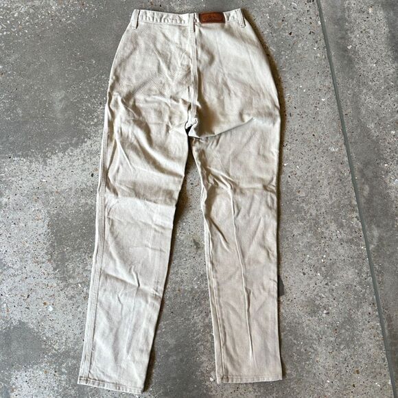 Vintage Rocky Mountain Rockies Jeans 31/11 Bareback RN 17901 High Rise Light Tan - Picture 5 of 12